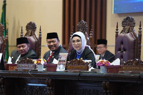 Dprd Provinsi Sumsel Menerima Lhp Bpk Atas Laporan Keuangan Pemerintah