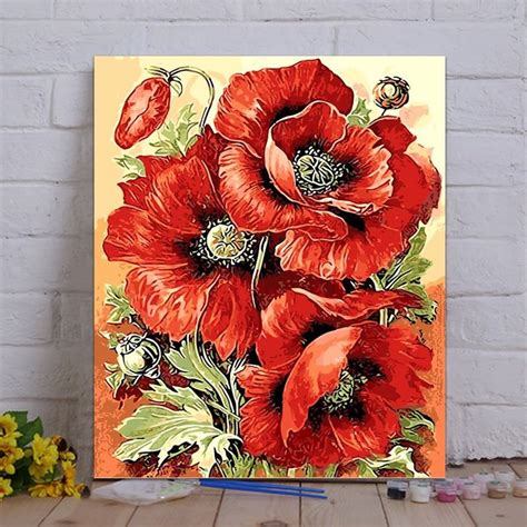 Pin By Marleen Meintjes On Art Poppies Verf Selfmaak Poppy Flower