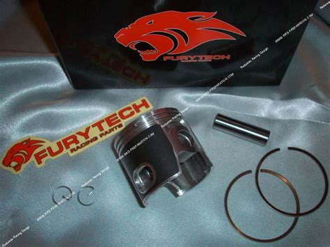 Piston bi segment FURYTECH Ø50mm pour kit fonte TOOBIG sur moteur DERBI