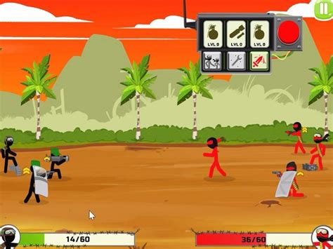 STICKMAN ARMY TEAM BATTLE online game | POMU Games