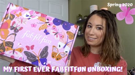 FABFITFUN UNBOXING SPRING 2020 YouTube