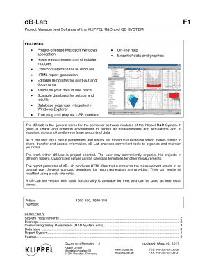 Fillable Online Db Lab Fax Email Print Pdffiller