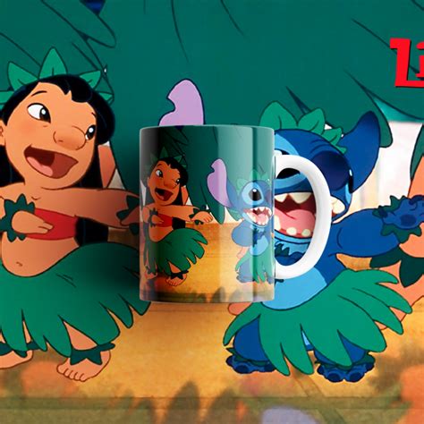 Plantillas Para Sublimar Tazas Lilo Stitch Storesublimaci N