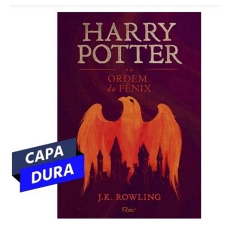 Livro Harry Potter e a ordem da fênix Shopee Brasil