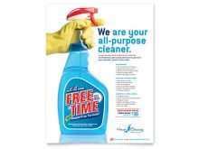 Printable House Cleaning Flyer Templates Free For Free With House