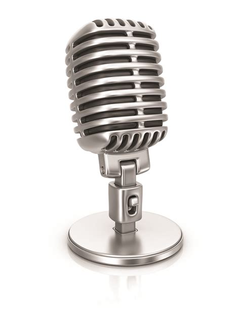 Old Microphone - ClipArt Best