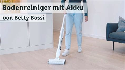 Bodenreiniger Mit Akku Produkt Von Betty Bossi Youtube