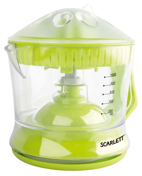Соковыжималка для цитрусовых Scarlett SC-JE50C04, светло-зеленый ...
