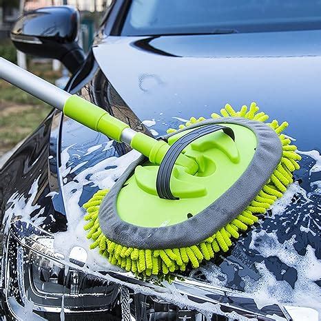 Autowaschbürste mit Teleskopstiel Auto Reinigungsbürste mit Teleskop