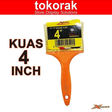 Jual Kuas Cat Inch Xander Kuas Cat Tembok Besi Kayu Shopee Indonesia