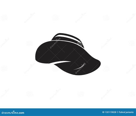 Hat icon logo vector stock vector. Illustration of accessory - 132119028