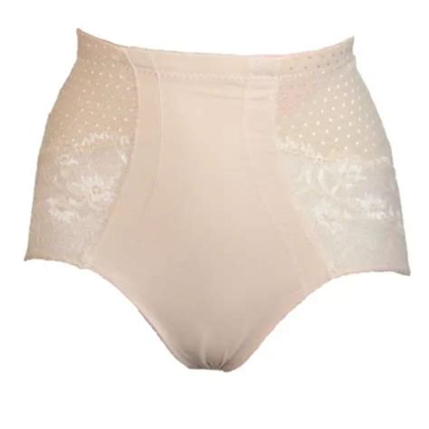 Tummy Control Bum Lift Brief Knickers Luxury Shapewear Nude Xl Picclick Uk