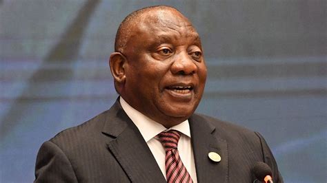 SA Cyril Ramaphosa Address By South Africa S President At The Launch