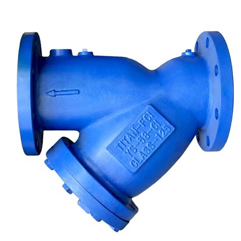 Titan Ys Ci Y Strainer Wye Type Cast Iron Strainer Flanged End