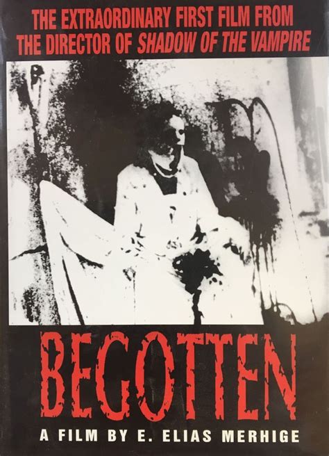 Begotten 1989 Movie Posters Minimalist Shadow Of The Vampire