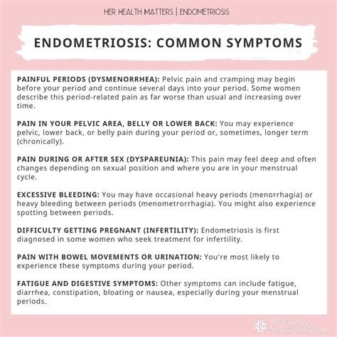 Her Health Matters Endometriosis Herfeed