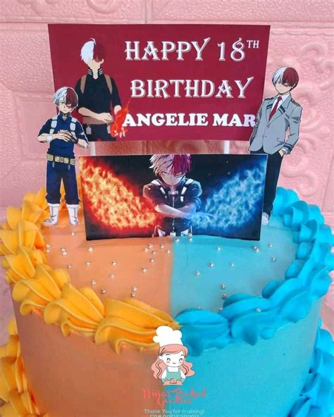 Shoto Todoroki Cake