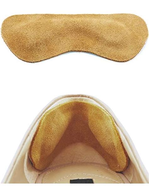 Buy Leather Heel Grips Liner Cushions Inserts For Loose Shoes Improved Shoe Fit And Comfort