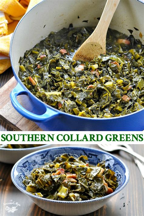 Southern Collard Greens Recipe The Seasoned Mom Recipe Greens