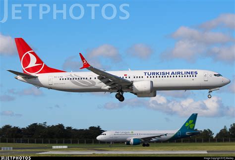 Tc Lyd Boeing 737 9 Max Turkish Airlines Pj Mackey Jetphotos