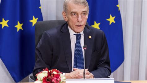 David Sassoli President Of The European Parliament Passed Away At 65 Pledge Times