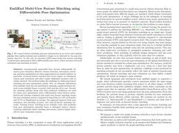 End End Multi View Feature Matching With Differentiable Pose