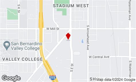 San Bernardino Valley College Map - Maps For You