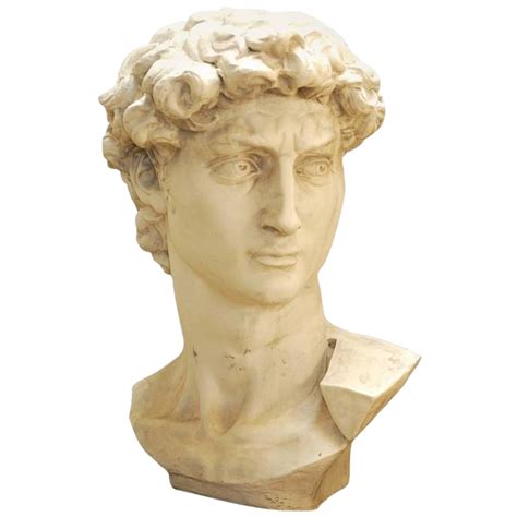 Michelangelo's David Monumental Bust | Chairish