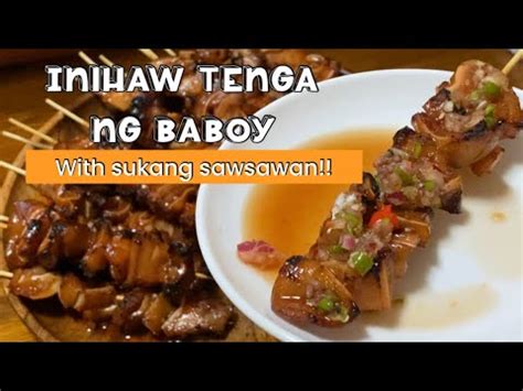 Inihaw Tenga Ng Baboy Pork Ears Barbecue With Sawsawan SEREPBEST