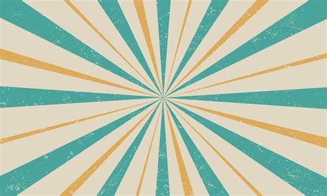 Classic Retro Burst Background Vector Vintage Ray Backdrop And