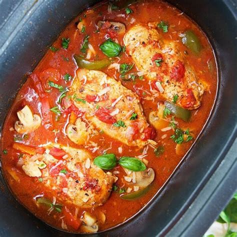 Slow Cooker Chicken Cacciatore The Suburban Soapbox