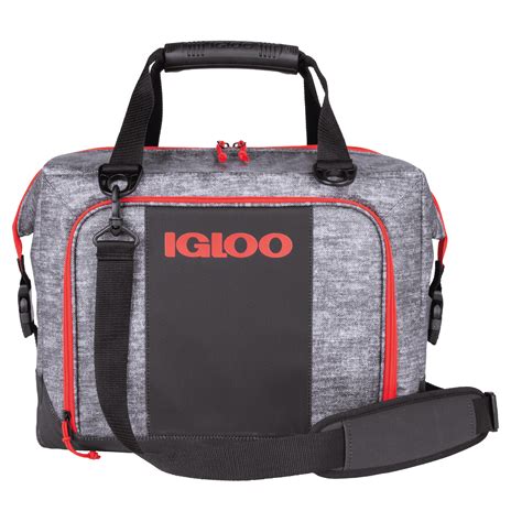 Bolsa térmica porta alimentos IGLOO SNAPDOWN 36 rojo