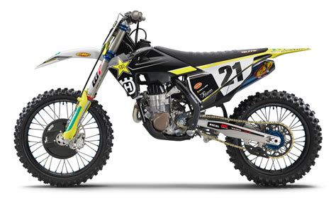 First Look 2021 Husqvarna FC 450 Rockstar Edition Motocross Feature