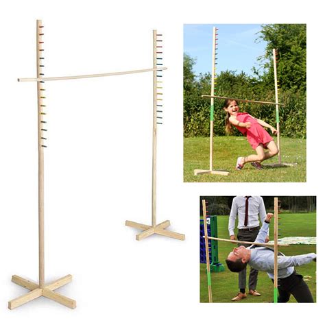 Wooden Limbo Games Garden Beach Dance Party Outdoor Indoor Kids Adult