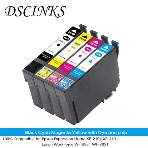 T E T E T E T E Compatible Ink Cartridge With Dye Ink For Epson