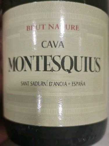 Montesquius Cava Brut Nature Vivino Australia