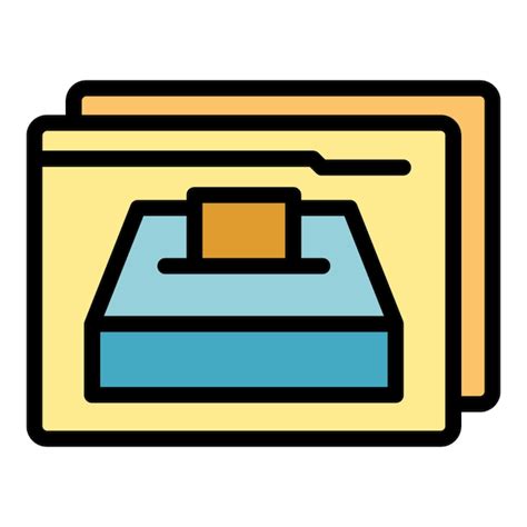 Premium Vector Voter Box Icon Outline Vector People Poll Digital