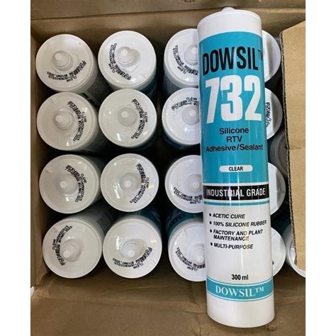 Jual DOWSIL RTV SILASTIC 732 SILICONE SEALANT ADHESIVE LEM DOW CORNING