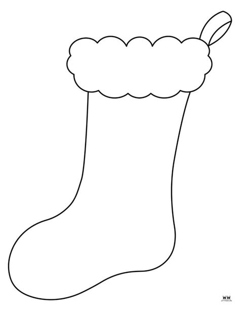 Choose From A Wide Variety Of Christmas Stocking Coloring Pages For