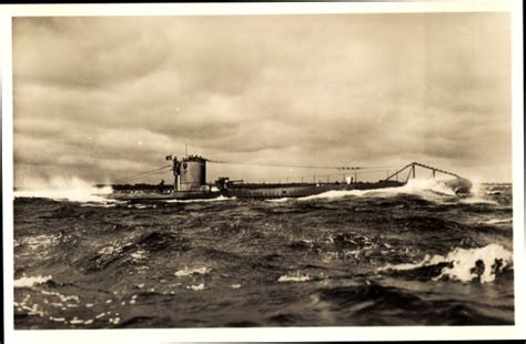 Ansichtskarte Postkarte Deutsches U Boot Kriegsmarine Akpool De