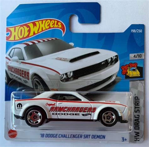 Hot Wheels 18 Dodge Challenger SRT Demon 2022 12376139771 Allegro Pl