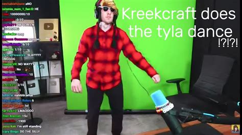 KreekCraft Doing The Tyla Dance 3 YouTube