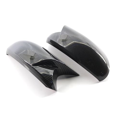 Rearview Mirror Husk Cover Caps E90 Side Mirror Cover Carbon Fiber Side