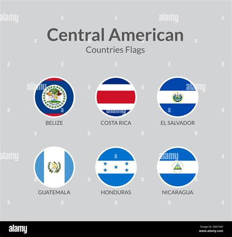 Marca Enciclopedia Panel Todas Las Banderas De Centroamerica Con Sus Nombres Peso Cabra Llevar