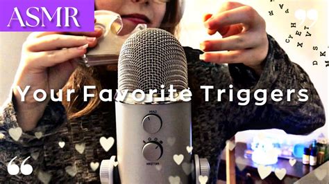 Asmr Doing Your Favorite Triggers 💖 Tape On Mic Gripping Whisper Rambles Trigger Words