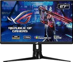 Asus Rog Strix Xg Aqm Hdr Gaming Monitor Inch Wqhd X