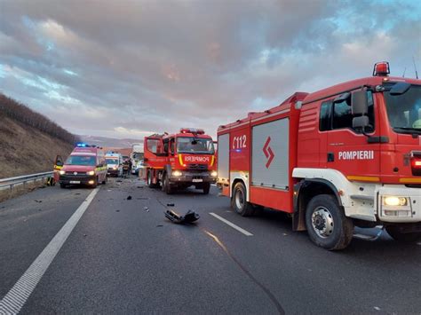 Accident Grav Pe Autostrada A Traficul Este Blocat Pe Sensul Dinspre