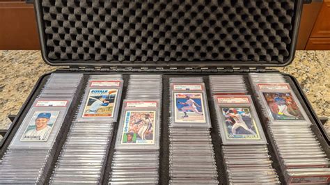 Insane Psa Graded Card Storage Case Slabs Youtube