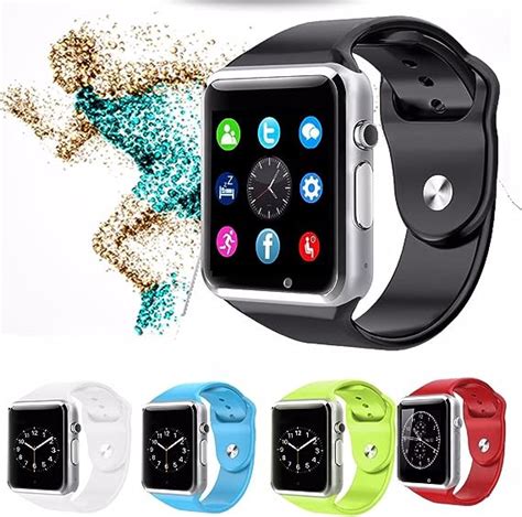 W8 Bluetooth Intelligent Clock Wrist Smart Watch Tf Sim Uk