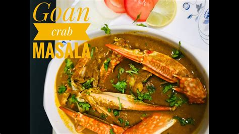 Crab Masala Recipe Goan Style Spicy Crab Curry Sea Food Crab Xacuti